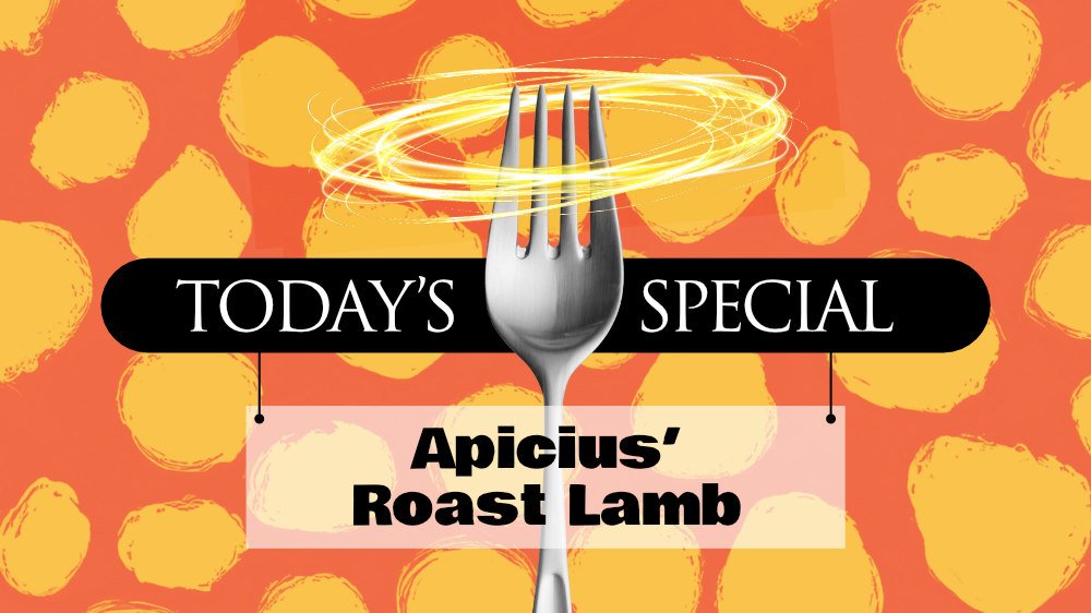 Apicius\' Roast Lamb