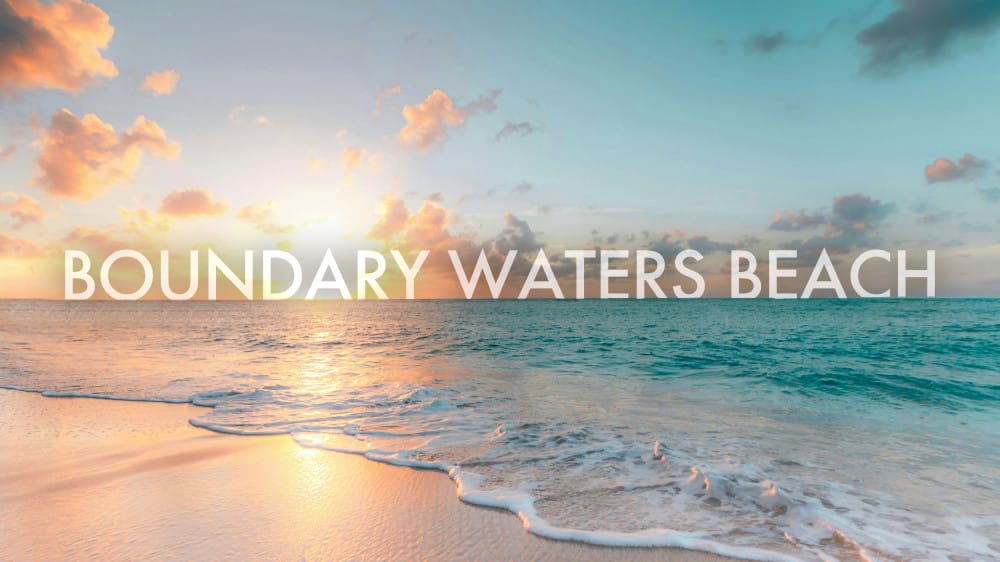 Boundary Waters Beach